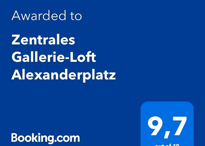 Zentrales Gallerie-loft Alexanderplatz 베를린